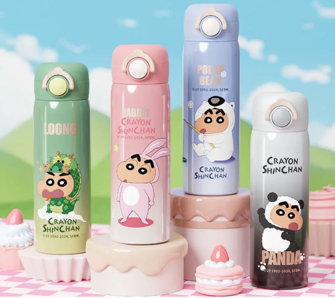 water bottles