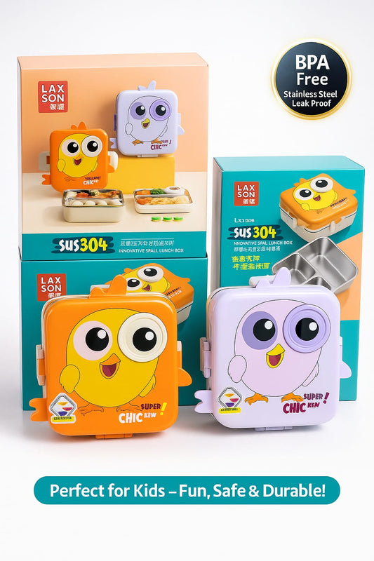 Cartoon character lunch box for kids
