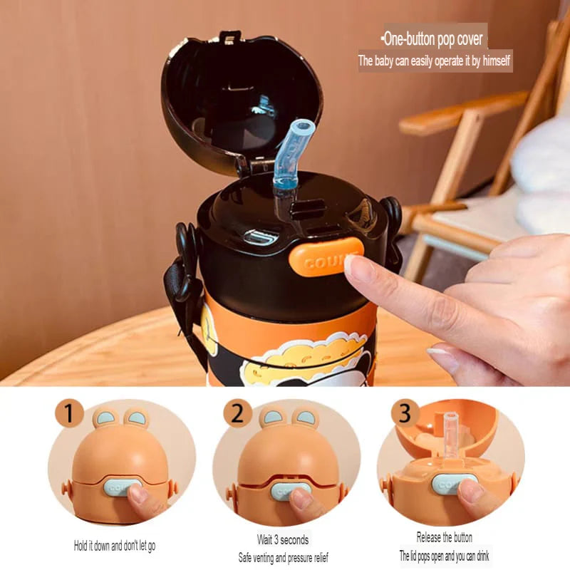 Rotary Cup Kids Water Bottle