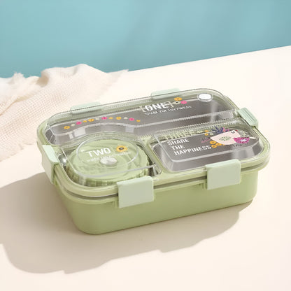 SmartMeal 3-Compartment Stainless Steel Bento Box