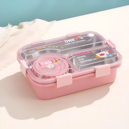 SmartMeal 3-Compartment Stainless Steel Bento Box