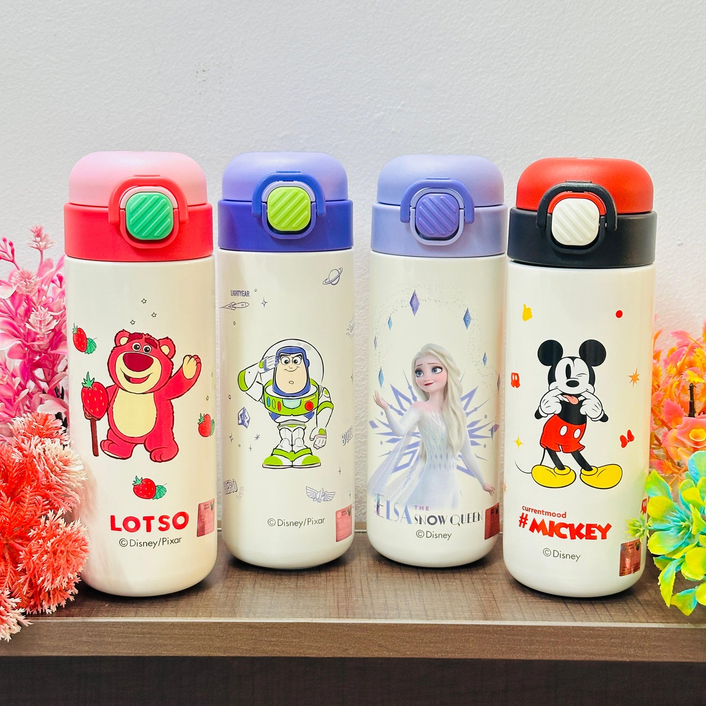 Disney Insulated Stainless Steel Sipper Bottle – 100% Original & Magical Hydration!