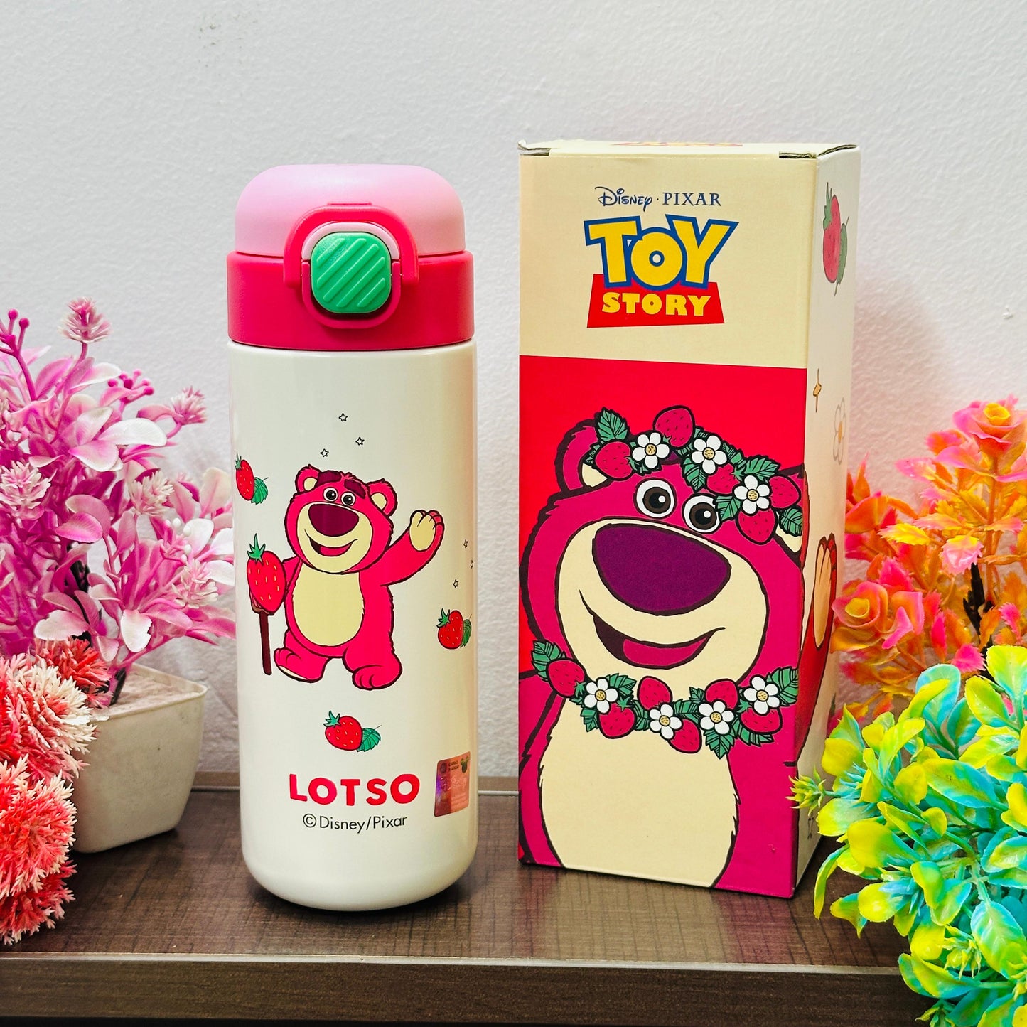 Disney Insulated Stainless Steel Sipper Bottle – 100% Original & Magical Hydration!