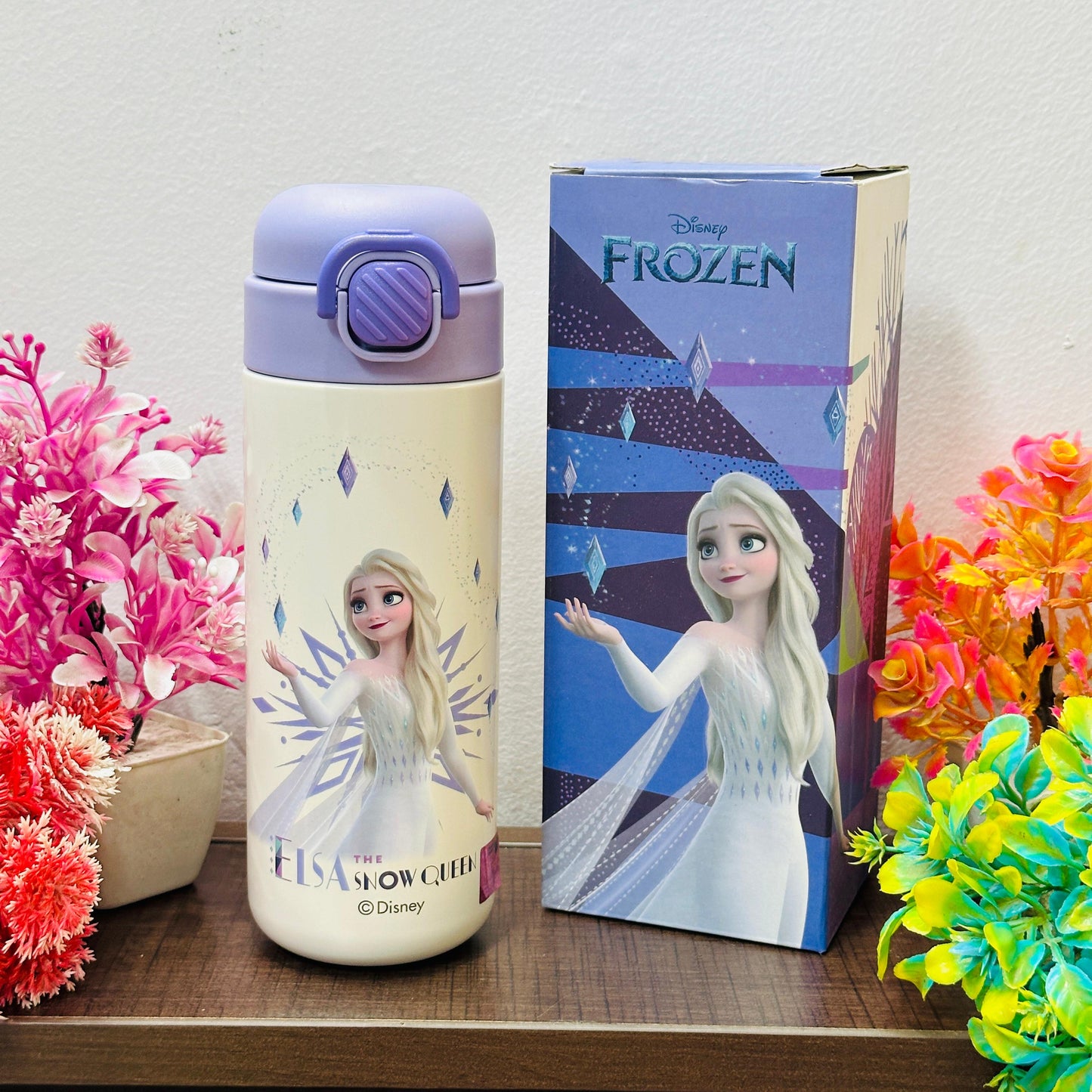 Disney Insulated Stainless Steel Sipper Bottle – 100% Original & Magical Hydration!