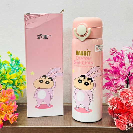 Shinchan Theme Stainless Steel Bottles – Fun, Insulated & Leak-Proof!