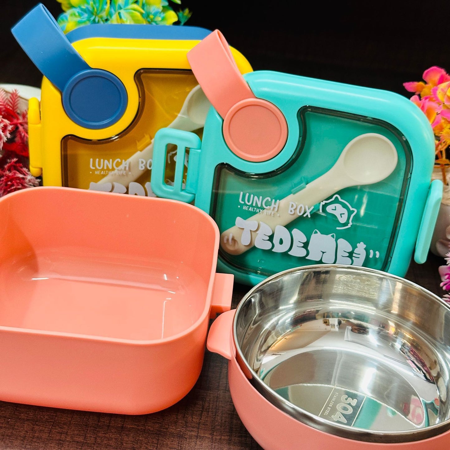Tedeme Stainless Steel Snack Bowls – Smart, Stylish & Convenient!
