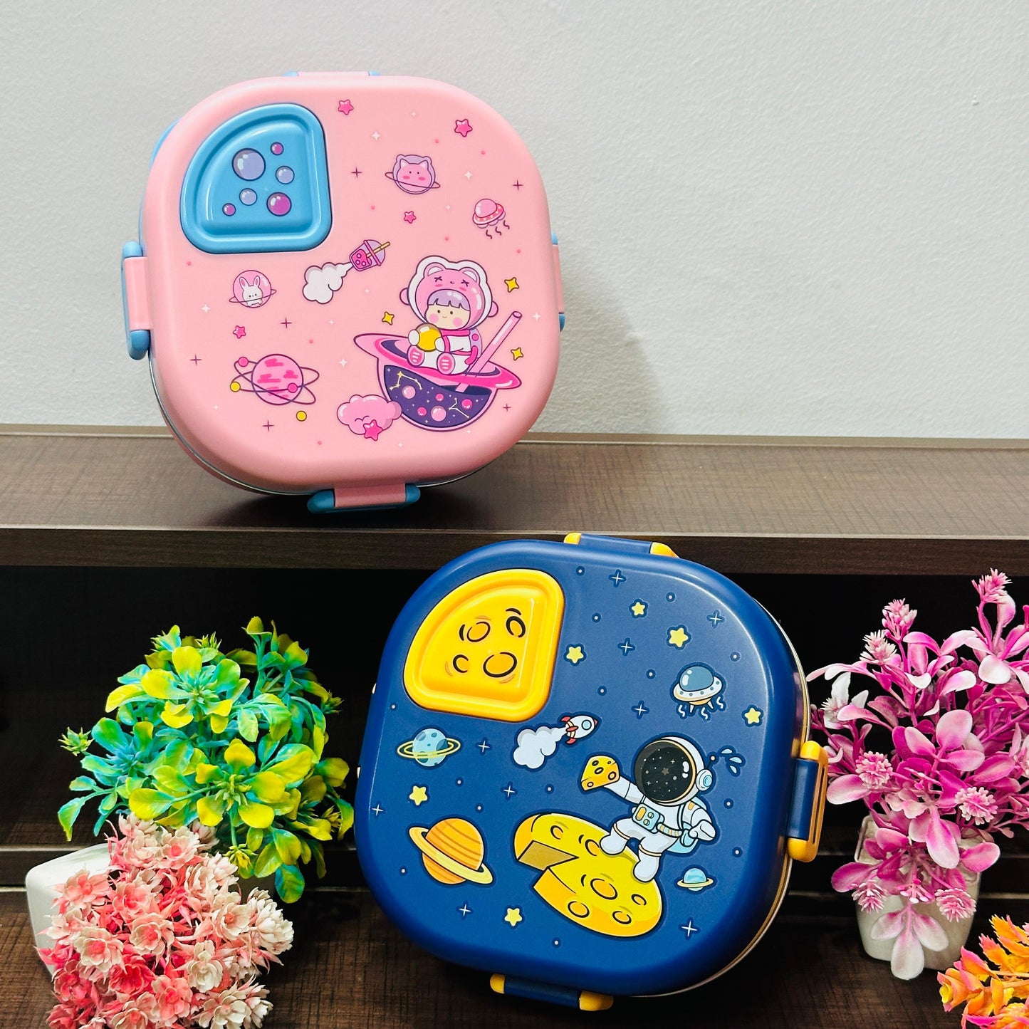 Cute Insulated Stainless Steel Kids Lunch Box – Fresh, Fun & Functional!