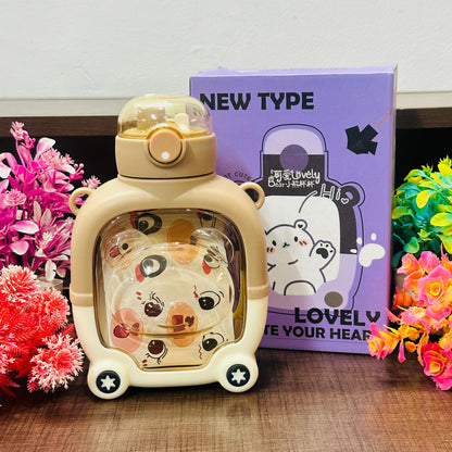 Teddy Bear Edition – Cute & Functional Water Bottle